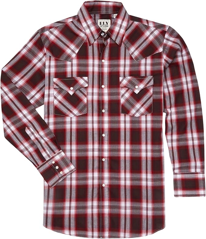 Wine / White Checked