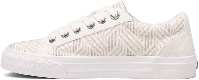 Geo Print White Multi