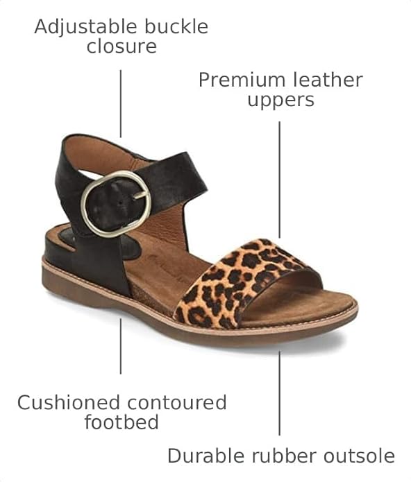 Black/Leopard Tan Oleoso/Leopard Horse Hair