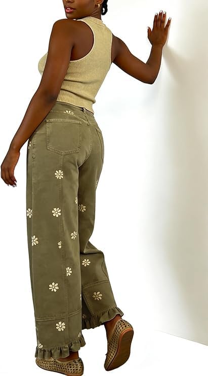 Army Green Floral