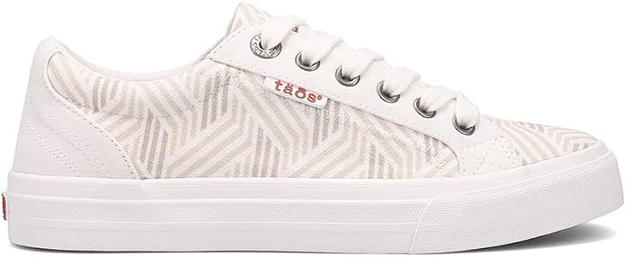 Geo Print White Multi