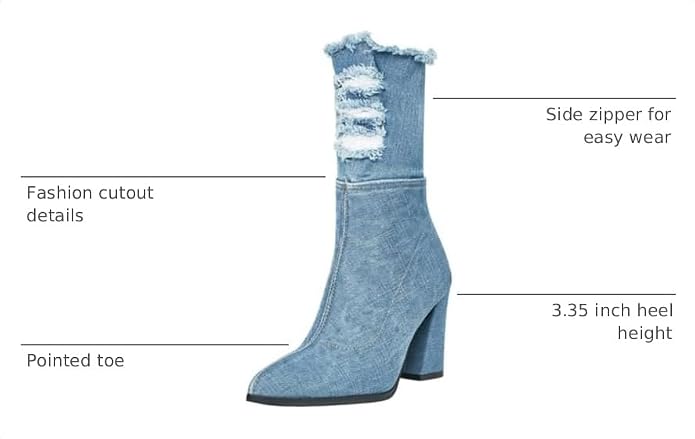 Short Light Blue