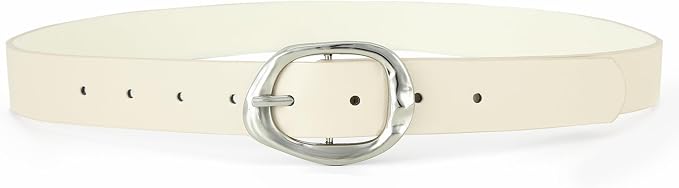 Cream_silver Buckle