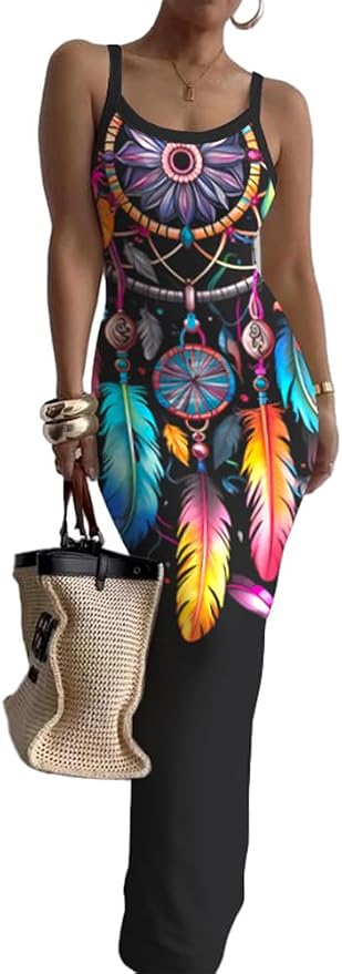 8086 Colorful Feathers