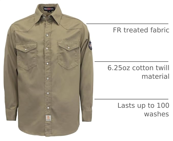 Pearl Snap Khaki