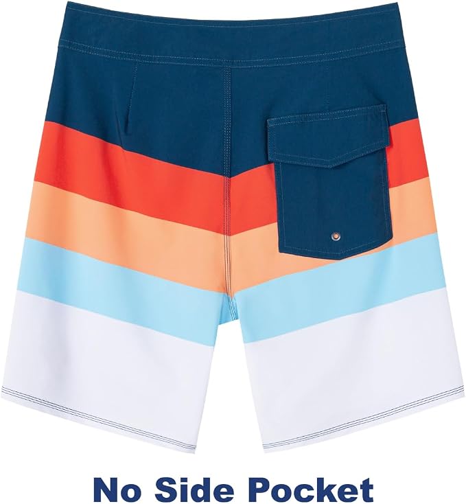 Blue Orange Stripe