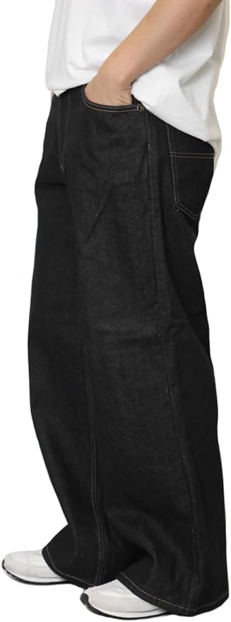 0620 Ultra Wide Leg Raw Black