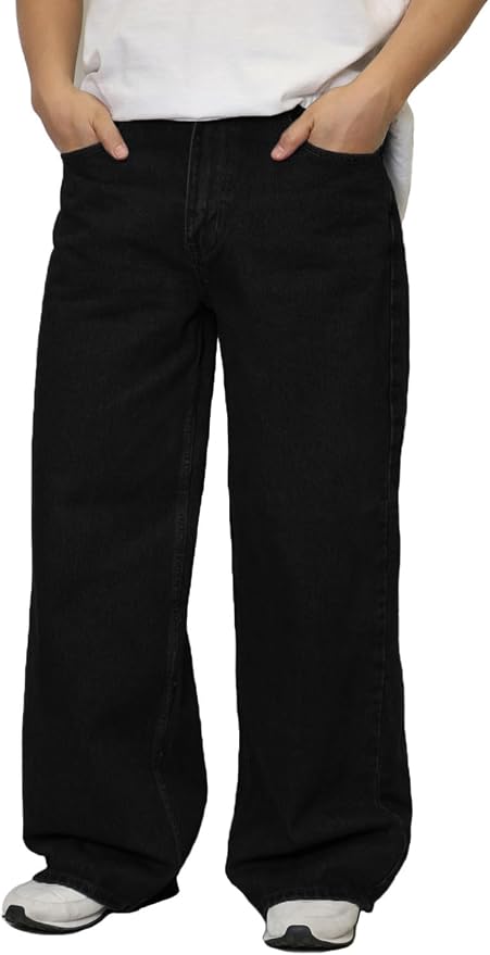 0620 Ultra Wide Leg Jet Black