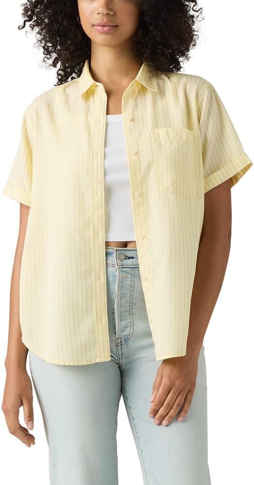 (New) Linny Stripe Pear Sorbet (Twill)