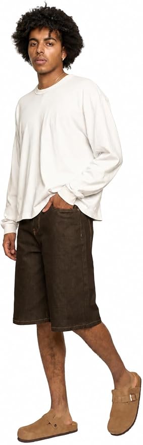 Raw Brown Denim