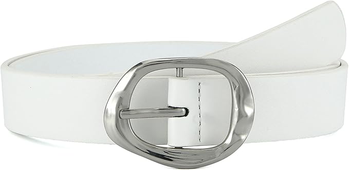 White_silver Buckle