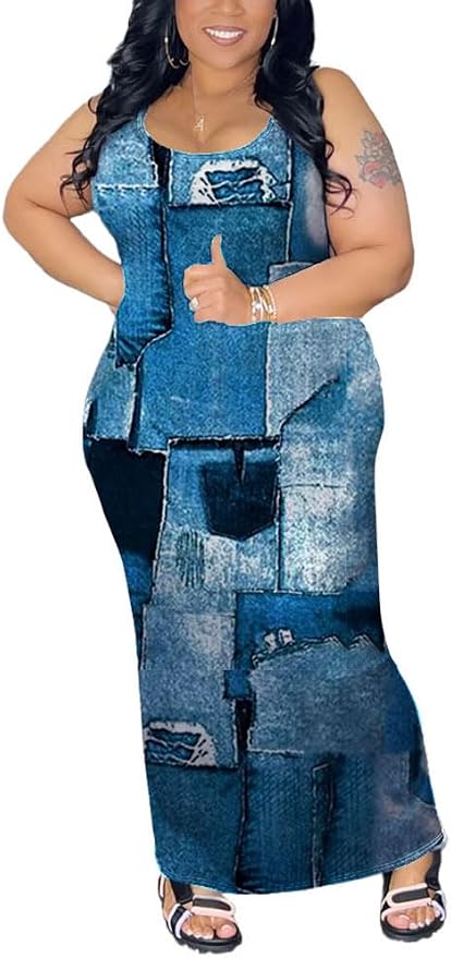 14-denim Print