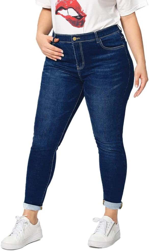 Elastic Waist Dark Blue
