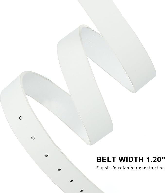 White_silver Buckle