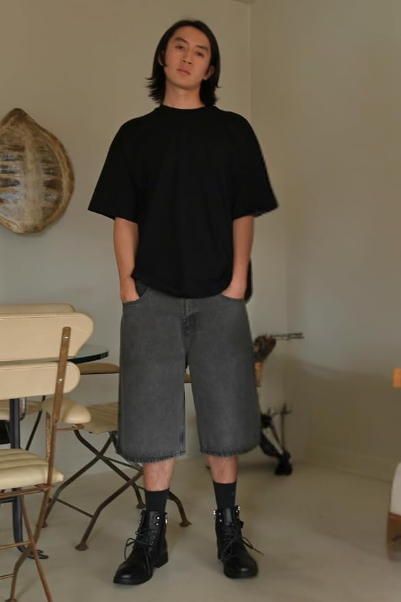 Stone Black Denim