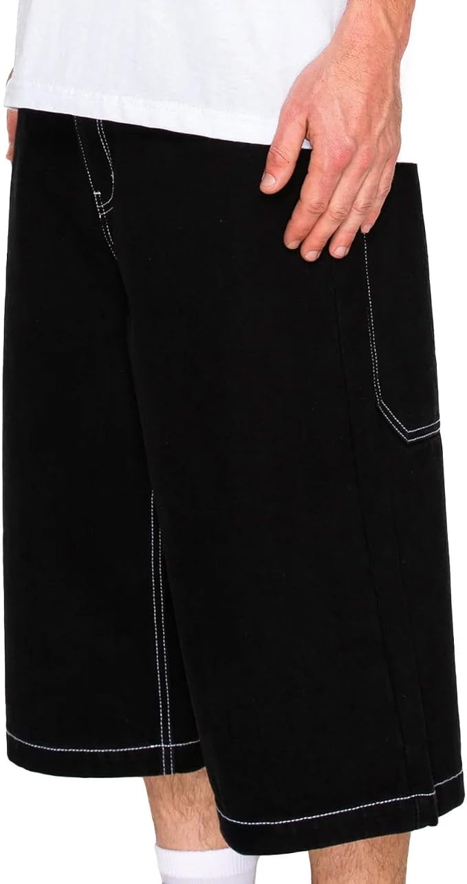 Ultra Baggy Black Jort