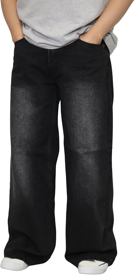 0620 Ultra Wide Leg Wash Black