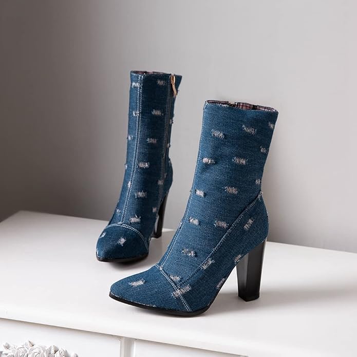 Dark Blue-velvet Lined