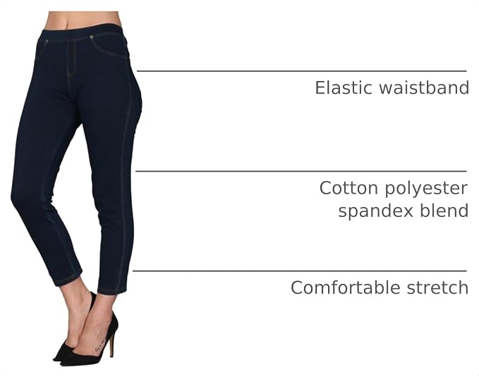 Capri Indigo With Gold Stitching