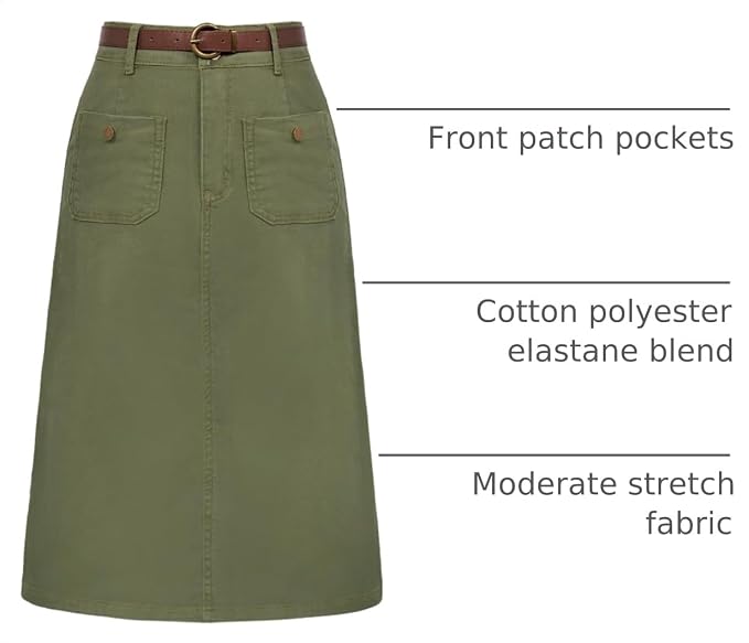 Army Green Denim