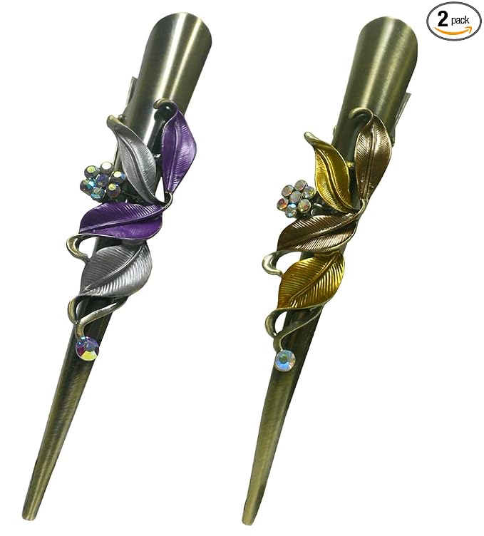1 Purple 1 Golden Brown