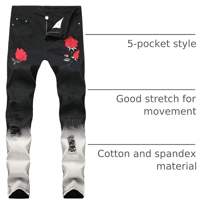 02black (Floral)