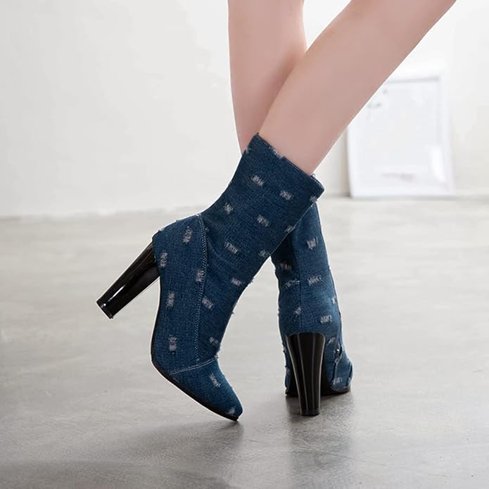 Dark Blue-velvet Lined