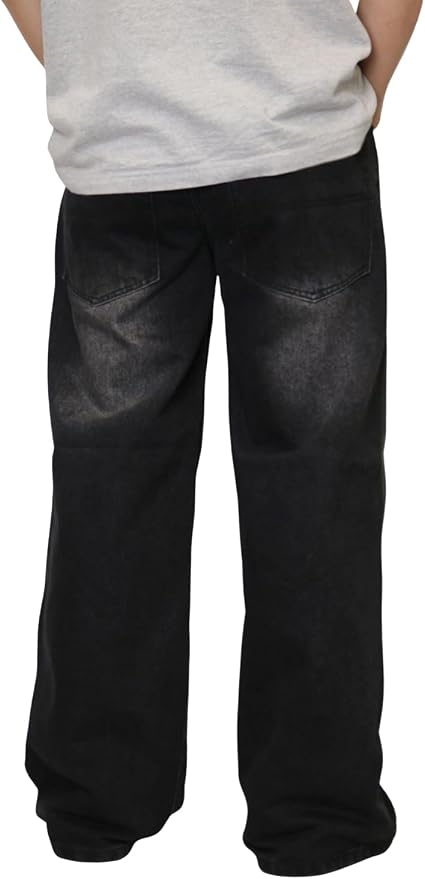 0620 Ultra Wide Leg Wash Black