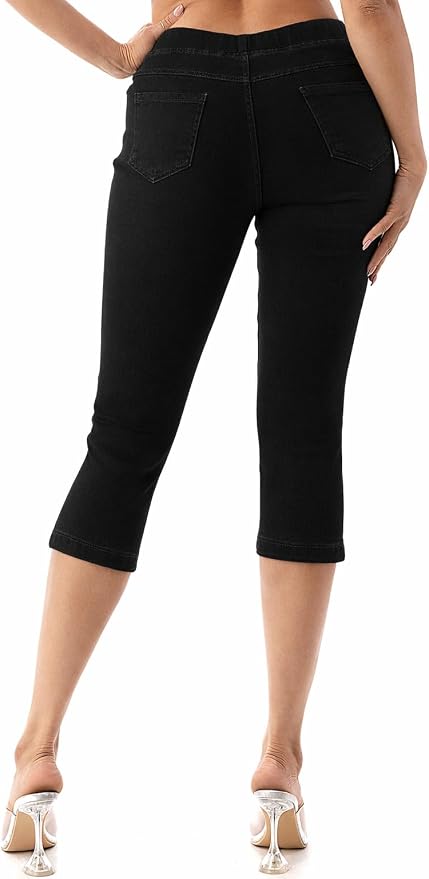 Capri-denim-black