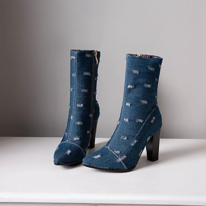 Dark Blue-velvet Lined