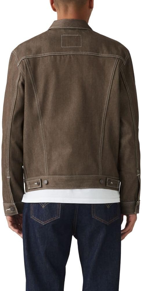 Dark Brown Rigid Trucker