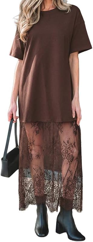 Brown Tshirt Dress
