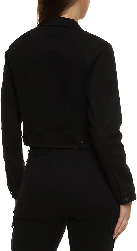 Vintage Black Jean Jacket 70