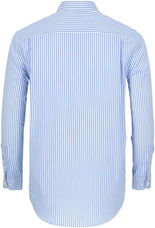 Blue White Striped 422