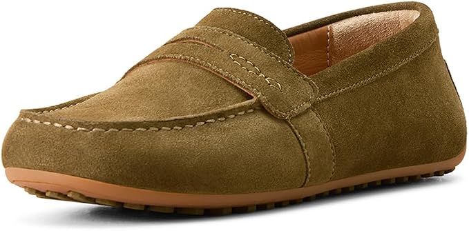 Dark Olive Suede