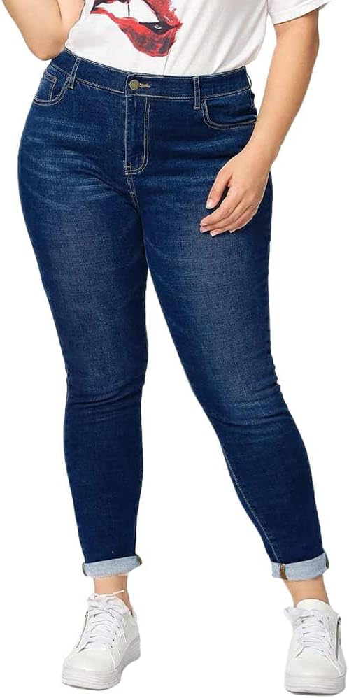 Elastic Waist Dark Blue