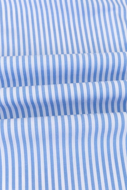 Blue White Striped 422