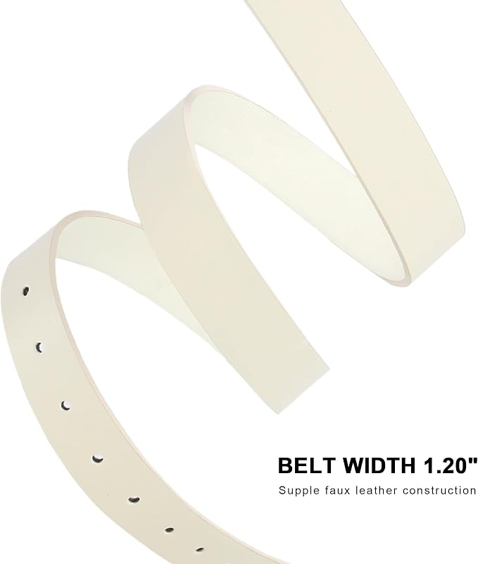 Cream_silver Buckle