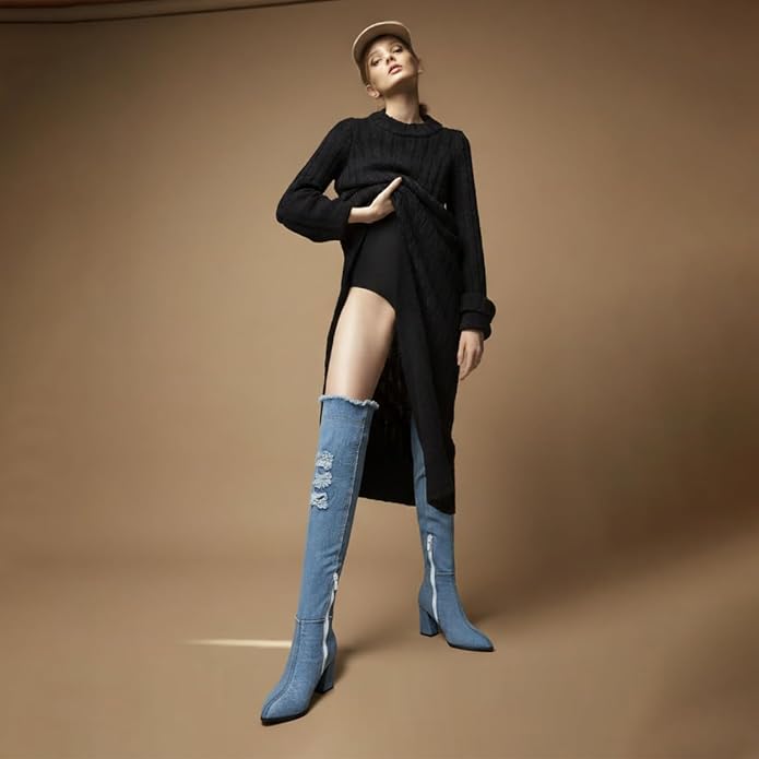 Long Light Blue