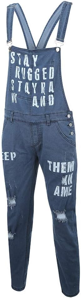 21#fahion Denim Overalls-blue