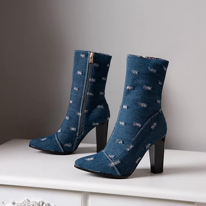 Dark Blue-velvet Lined