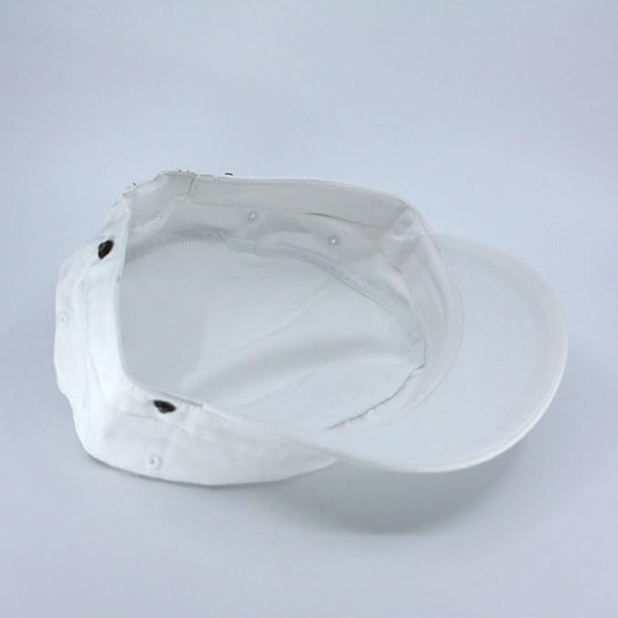 White Cadet W/ Removable Flap