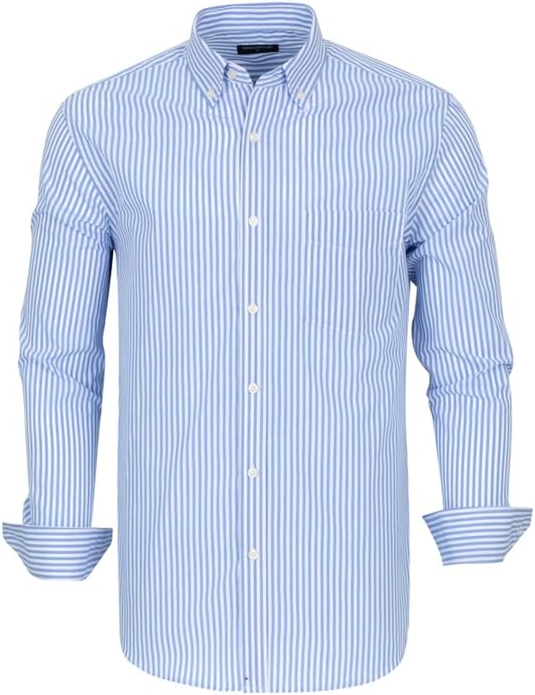 Blue White Striped 422
