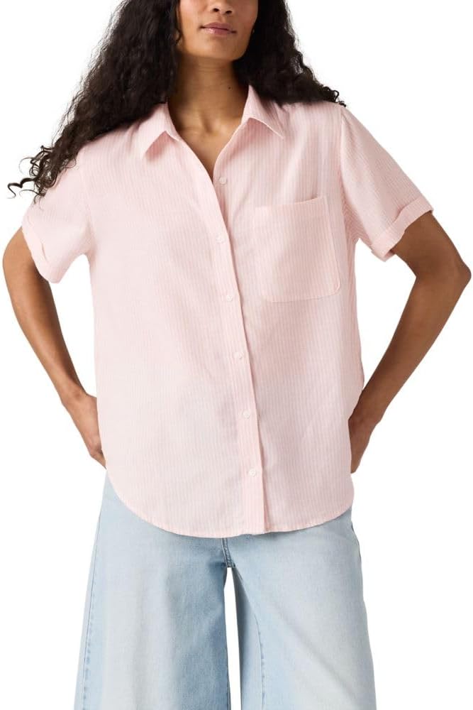 Bibi Stripe Peachskin