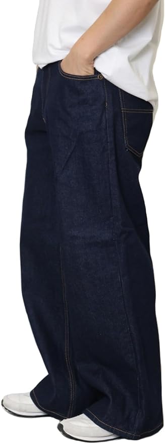 0620 Ultra Wide Leg Raw Blue