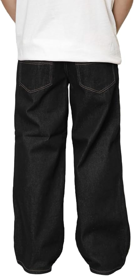 0620 Ultra Wide Leg Raw Black