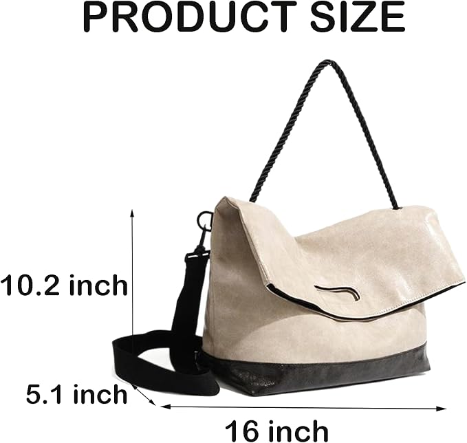 #S White Crossbody Bag