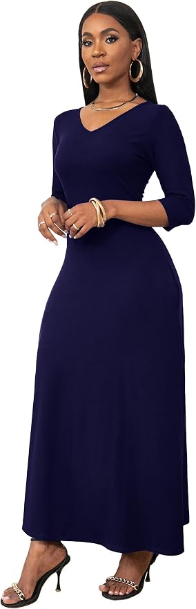 Solid New Navy Blue