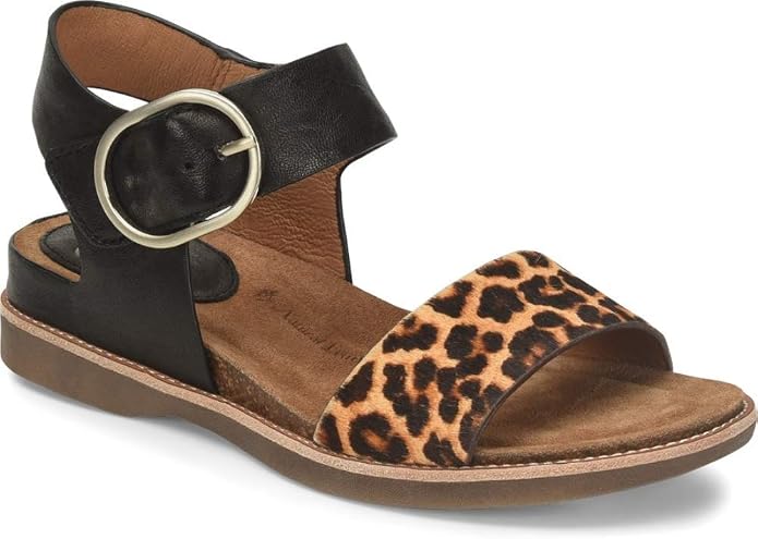 Black/Leopard Tan Oleoso/Leopard Horse Hair