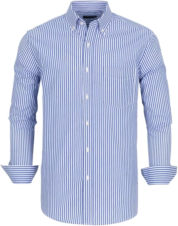 Navy White Striped 423